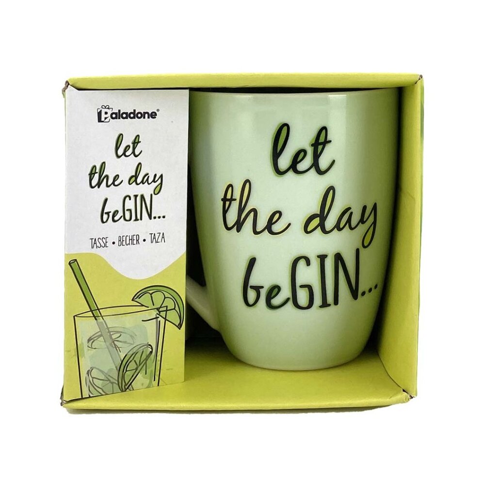Paladone Coffee Mug | "Let The Day beGin" Logo | Novelty Gift **NEW